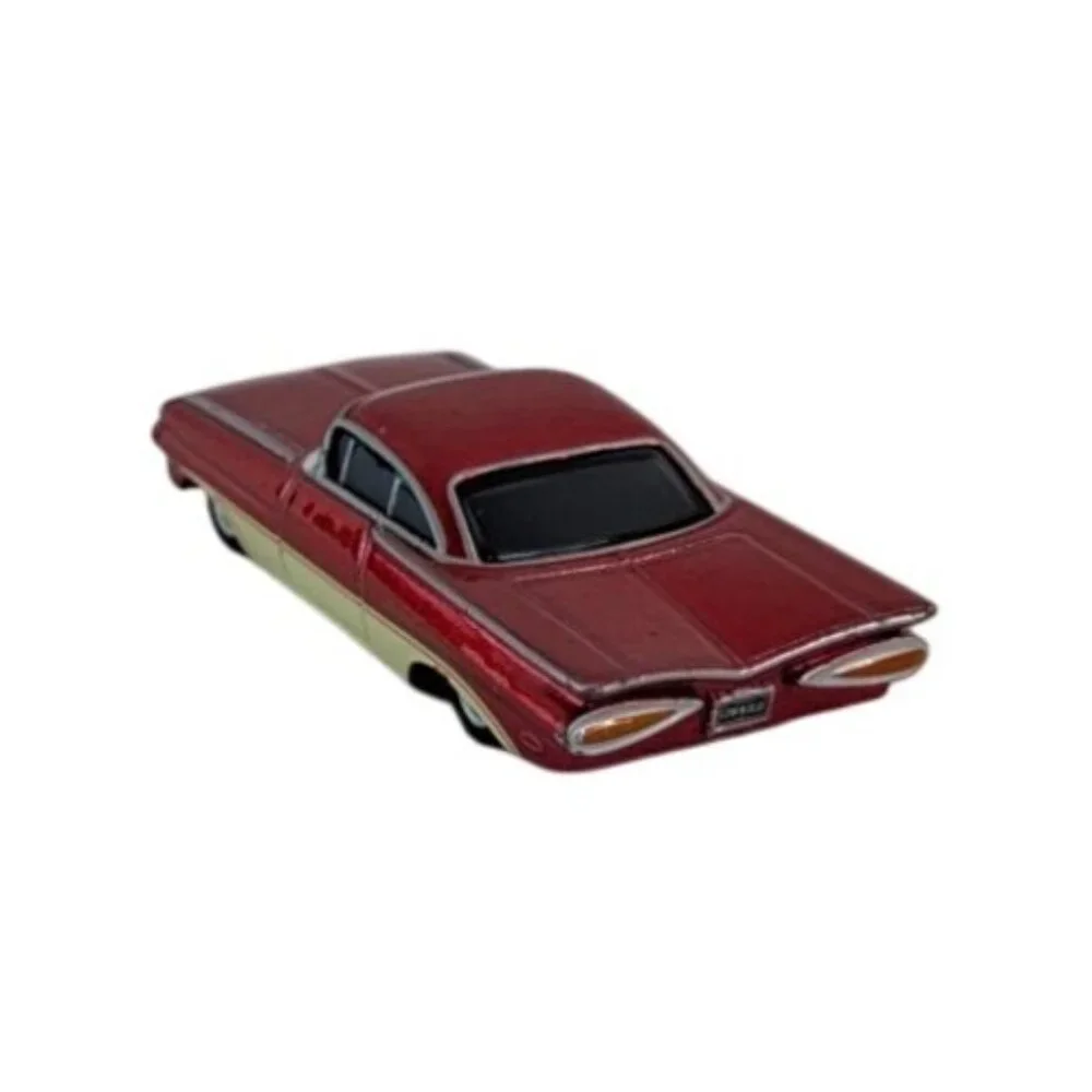 Disney Pixar Cars Diecast Chevrolet Chevy Impala Lot of 5 Red‎ Purple Green Teal